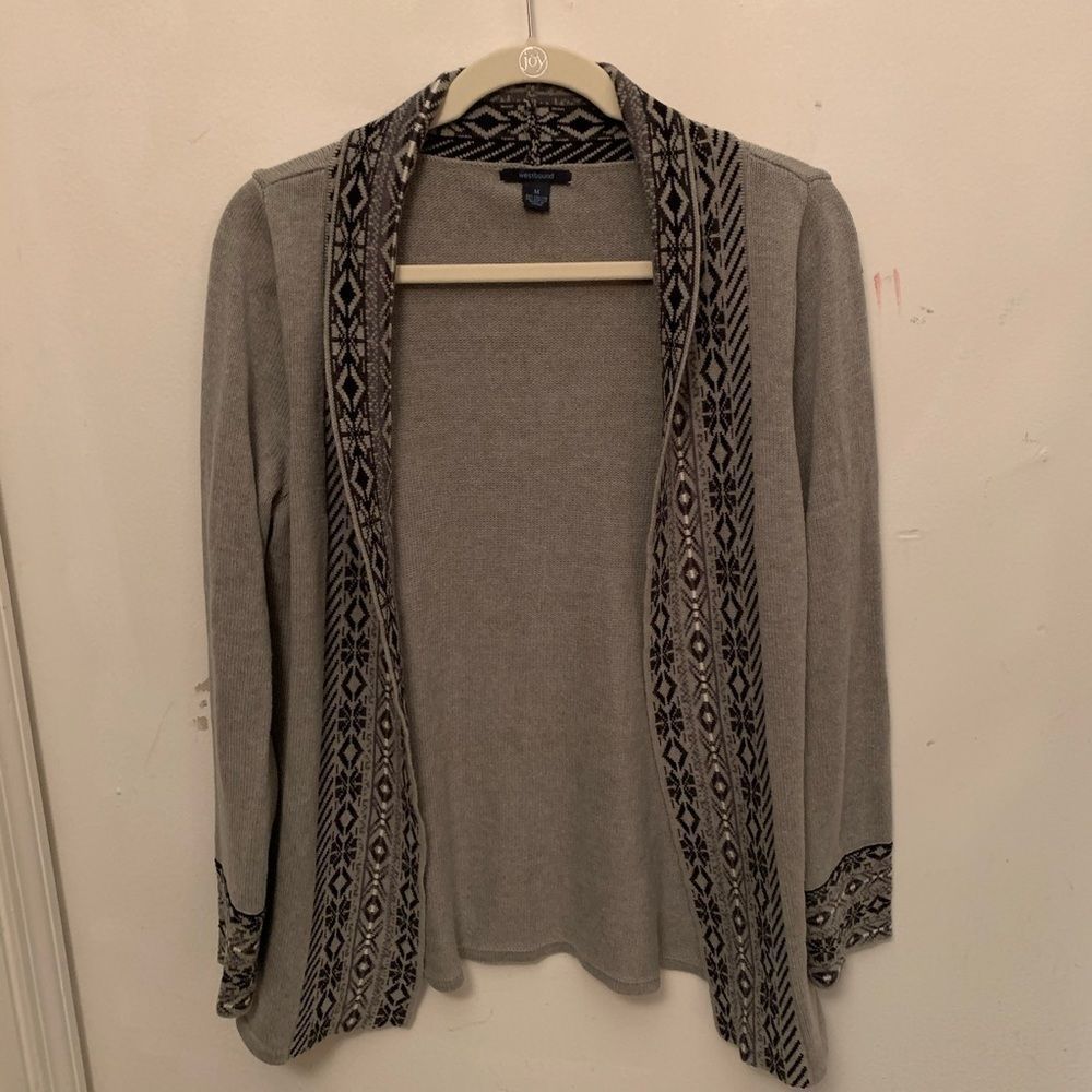 Westbound open sweater